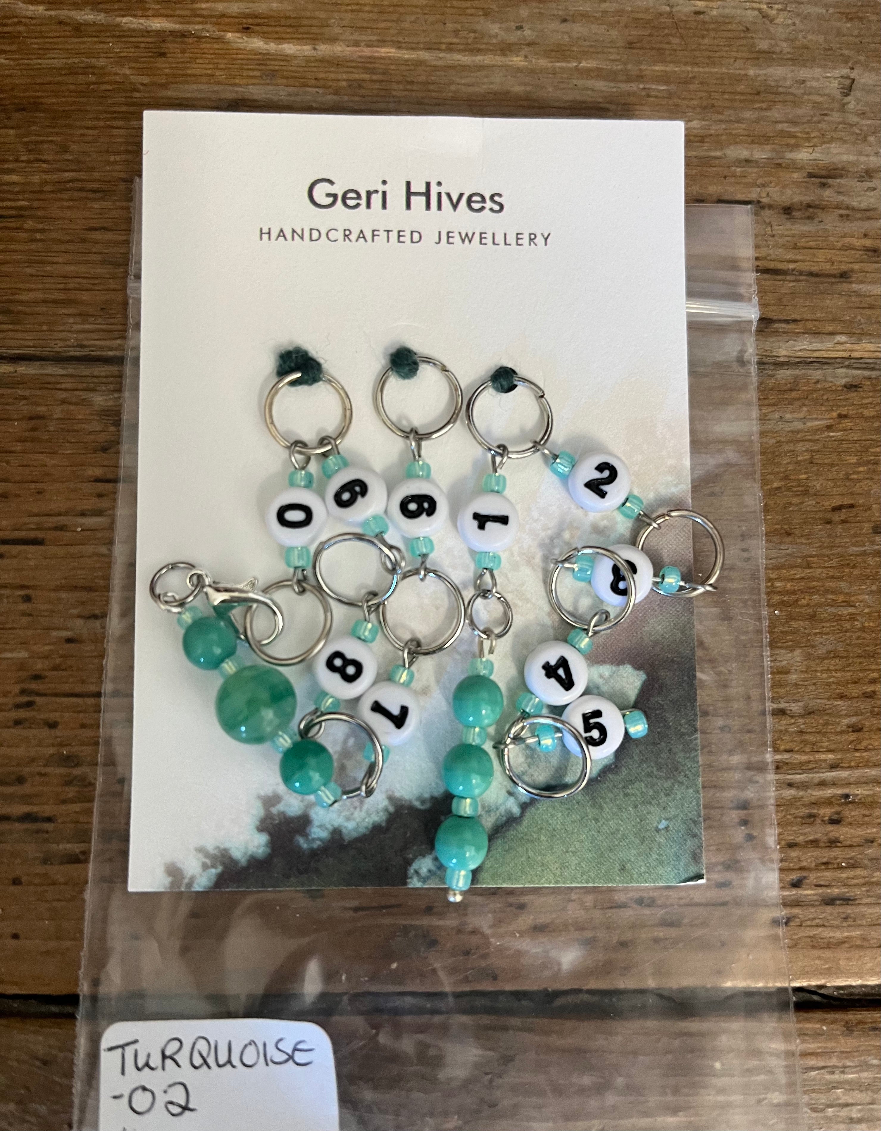 Geri Hives Numbered Stitchmarkers